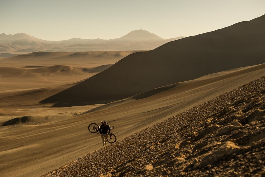 This biker went 167kph down a mountain