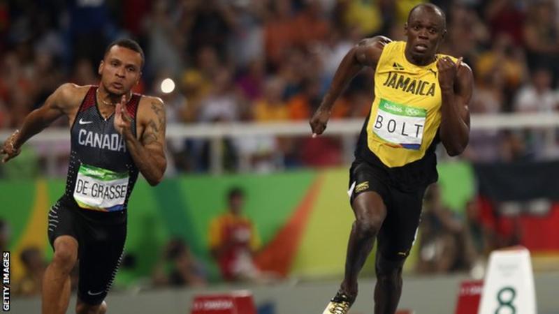 World Championships 2017: Usain Bolt rival Andre de Grasse suffers hamstring tear