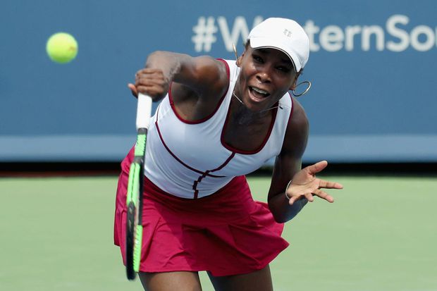 Venus Williams bounced from Cincinnati Masters in second round